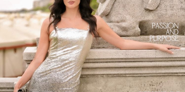 The Moon Wore Prada”: Jenny Di Marco Shines at the Silent Friend Premiere in Sculptural Splendor